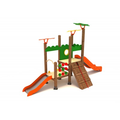 54 A Standard Wooden Playground